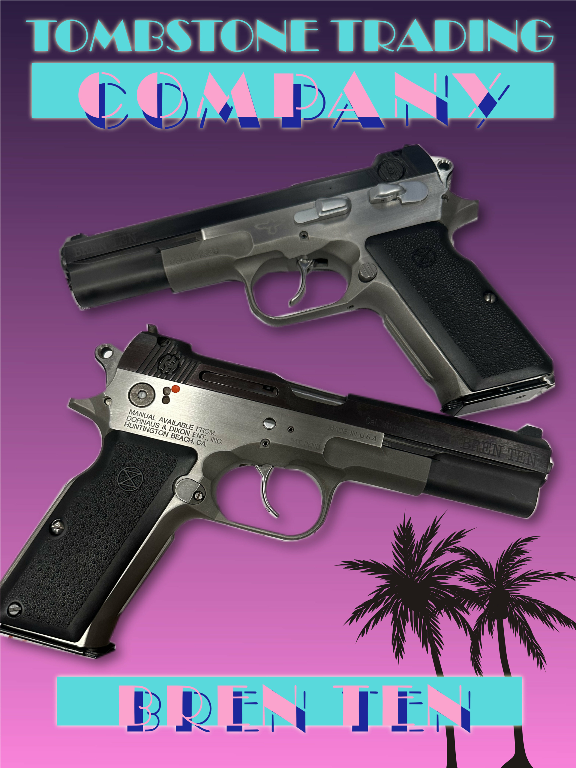 Two Bren Ten pistols offered for sale by Tombstone Trading Company